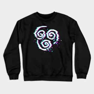 Airbending Glitch Crewneck Sweatshirt